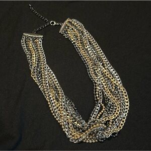 Lia Sophia Hypnotic Layered Chain Necklace 17"-20"